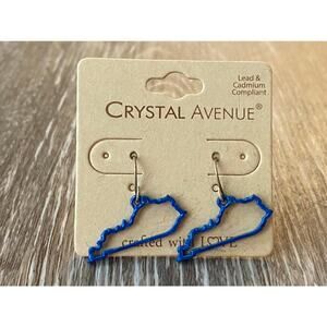 Blue Kentucky Drop Earrings